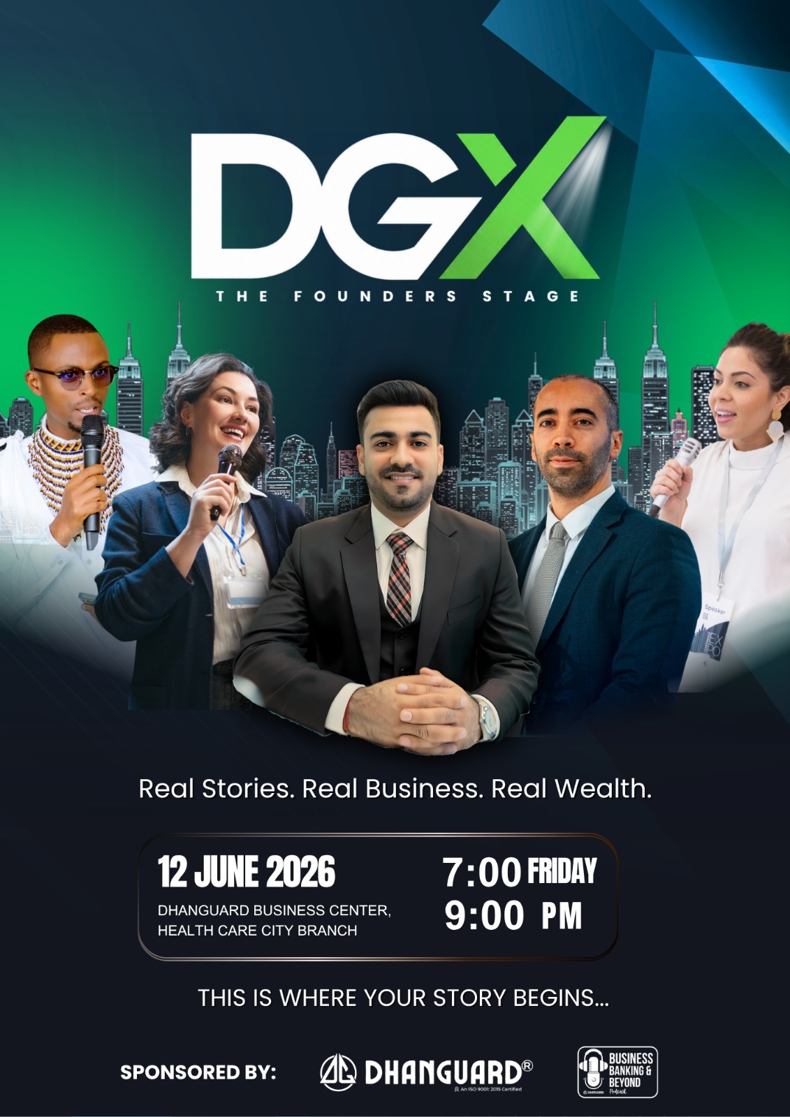 DG-X Event Poster